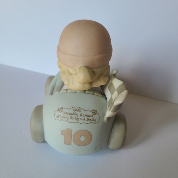 Vintage Precious Moments Collectors Club 10 Year Old Car Collectible Figurine - Picture 9 of 13